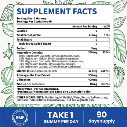 Calm Complex Daily Magnesium Gummies
